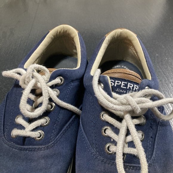 Sperry Top Sider #STS14134 Men's Blue Lace Up Casual Sneakers Size 7.5 M Shoes - Picture 5 of 7